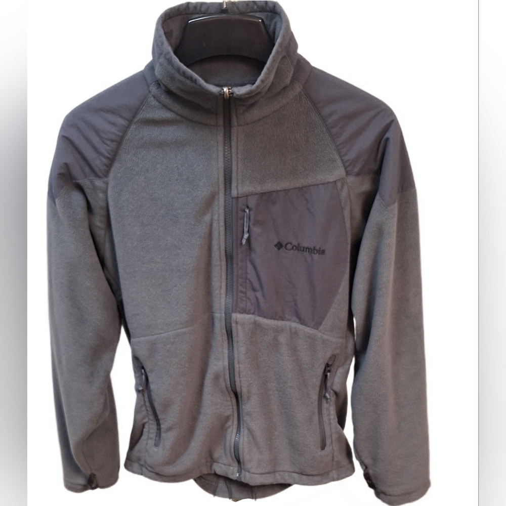 Columbia Gray Fleece Jacket